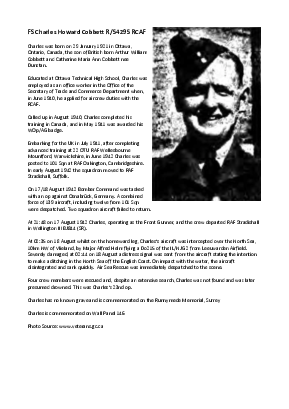 A preview of a PDF biography for Cobbett, Charles Howard